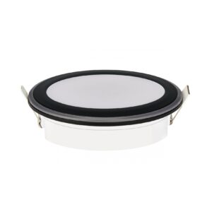 LED-SPOTLIGHT 12W LED DOWNLIGHT SVART PARKER-12 Ø130mm