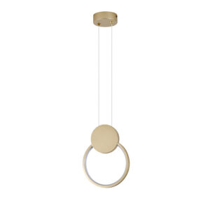 LED SUSPENSION LIGHT 11W 4000K 660LM 180° IP20 Svart / Roseguld - FOREVER
