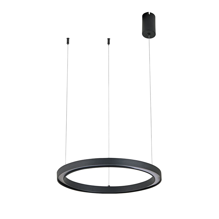 Kristall taklampa LED – Elegant GRANDE i svart/roseguld Kristall taklampa LED – Elegant GRANDE i svart/roseguld - Bild 2