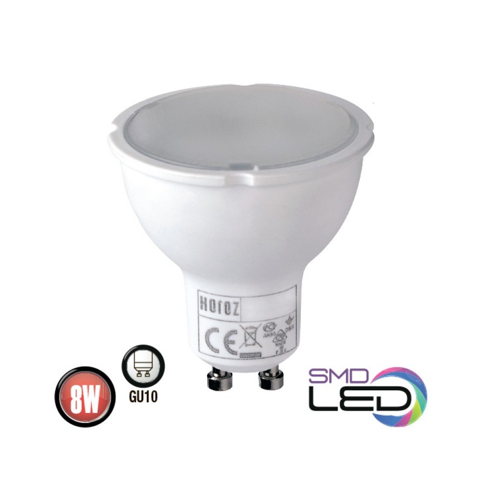 GU10 8W SPOTLIGHT LED 4200K PLUS-8